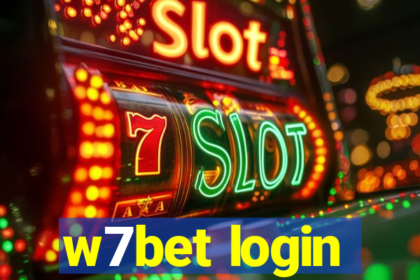 w7bet login